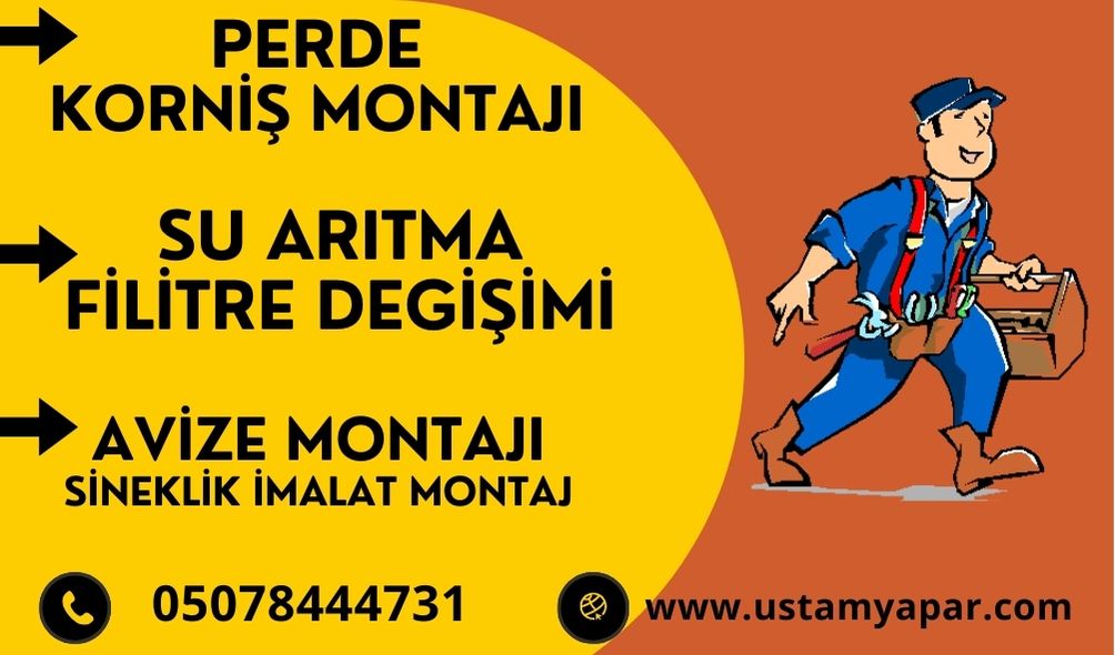 İzmir Çeşme Korniş Montajı - UstamYapar.Com 05078444731